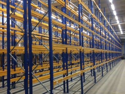 SIA "DELVE 2", Biznesa parker "ABAVA", Riga - Demontering og montering av pallehyller 2